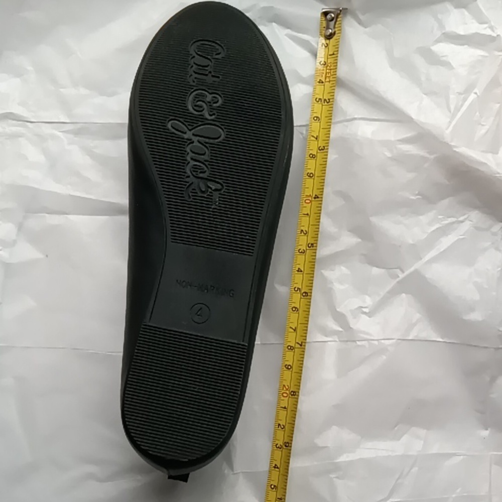Cat & Jack vegan leather ballet flats - Picture 3 of 3